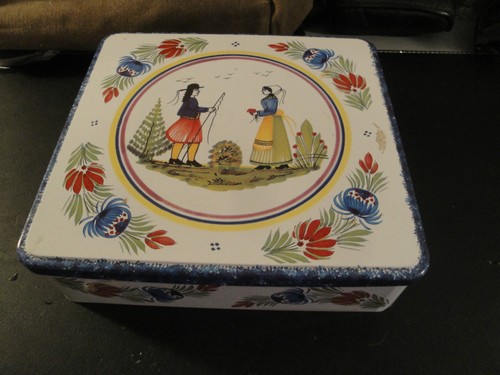Boite biscuits métal - boite, à