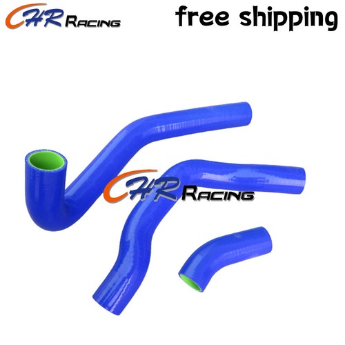 Blue radiator hose - radiator,