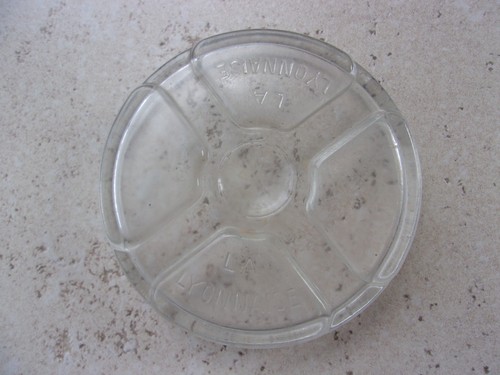 Couvercle verre ancien - en,