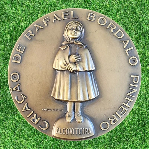Bronze medal rafael bordalo - medal,