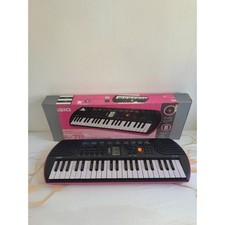 Clavier Piano Casio SA-78 noir et rose avec boîte - idéal pour débutant - TBE