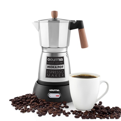 Gourmia Electric Moka Pot, 3
