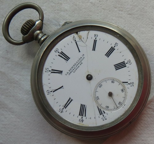 Longines pocket watch - pocket, open