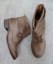 Boots Kickers PunkyZip Camel T 40 Neuves