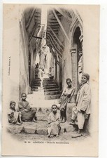 ALGERIE - Afrique du Nord - ALGER - enfants Rue de Tombouctou - carte 1900