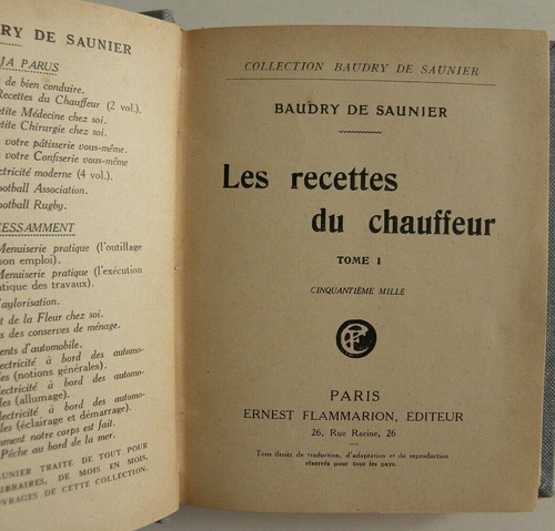 Livre les recettes - , du