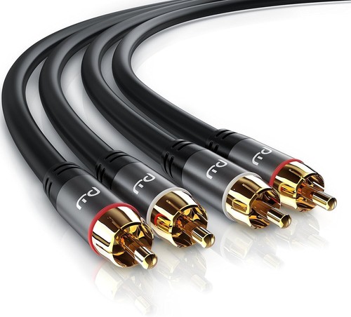 Câble audio stéréo cinch - audio,