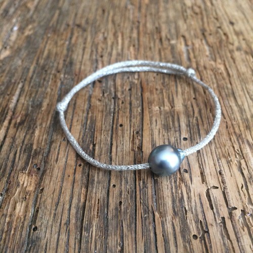 Bracelet perle tahiti - perle, sur