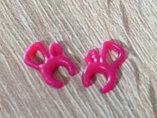 PLAYMOBIL x2 BOUCLES ROSES