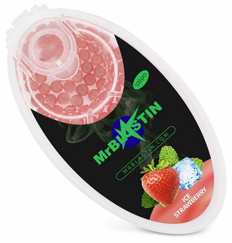 100 fraise cigarettes boules - 100,