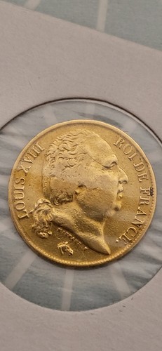 Francs 1817a louis xviii - 20,