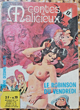 Contes Malicieux, Le Robinson du Vendredi, n° 19 Elvifrance, 1976, Leone Frollo