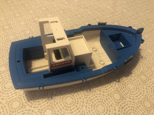 Bateau pêche bleu ariane - bateau,