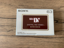 Cassette Sony Mini dv DVM63 HD