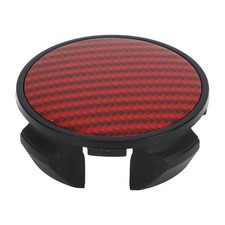 Cache-Moyeu De Roue Cache-Moyeu 62Mm/2.44" Noir Pour Toyota Pour Honda Rouge