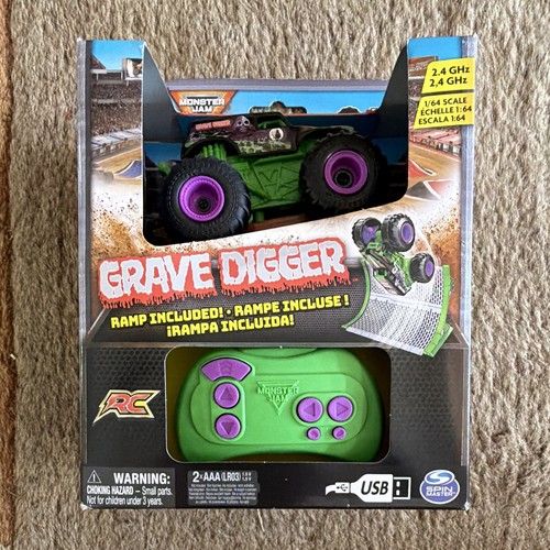 Spin master monster jam - jam, grave