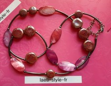 J06108bijou fantaisie collier