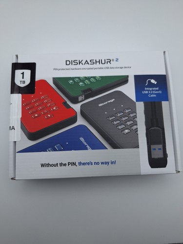Istorage diskashur2 1tb - 1tb, usb