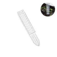 Pluie de jardin portable avec corps en plastique et échelle double pouce et mil