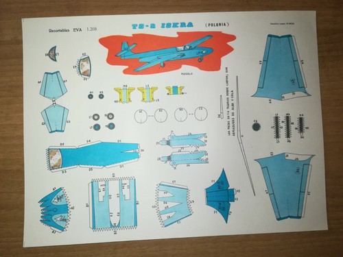 Aeroplano carta ts 2 - di,