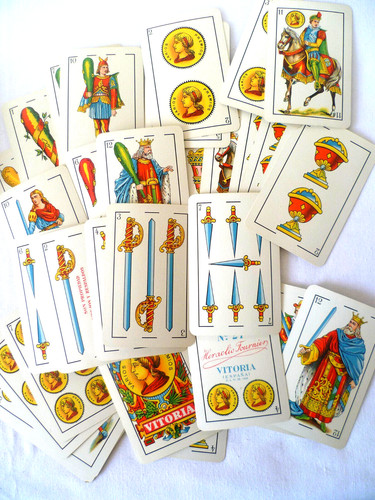Beau jeu cartes - jeu, de