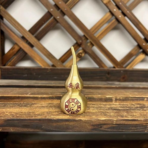 Figurine gourde cuivre - en,