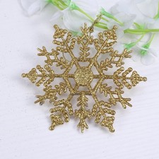  24 Pcs Flocons De Neige Decoration Décoration Suspendue Noël Décorations