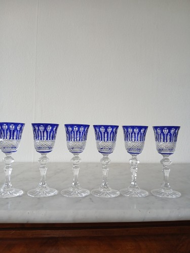 Verres couleur en cristal - verres,