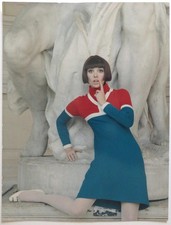 Robert Jean Chapuis Mode Courrèges Tirage argentique 30x40 Kodak 1968