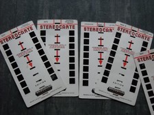 LOT DE 8 x STEREOCARTE