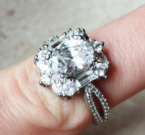 03g bague moissanite - 4,03g,