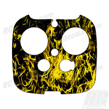 DJI Inspire Drone Wrap RC Quadcopter Decal Custom Skin Controller Yellow Flames