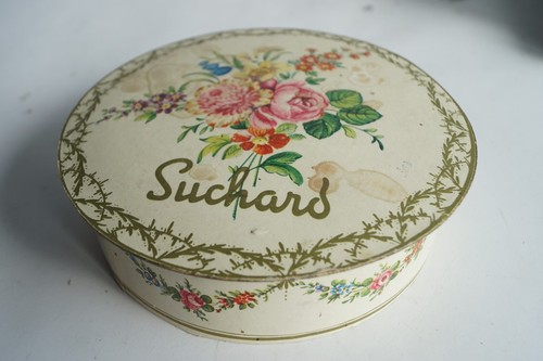 Ancienne boite ronde carton - ancienne,