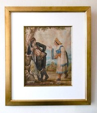 AQUARELLE, SCENE DE GENRE, 2