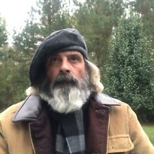 Gris Foncé Laine Écossais