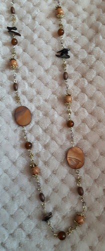 Collier sautoir fantaisie - collier,