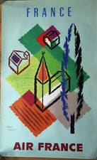 Air France original poster - "France" - Jean Carlu