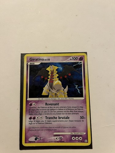 Carte pokemon giratina - carte,