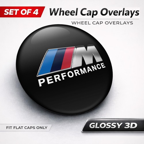 Bmw wheel hub caps sticker - wheel,
