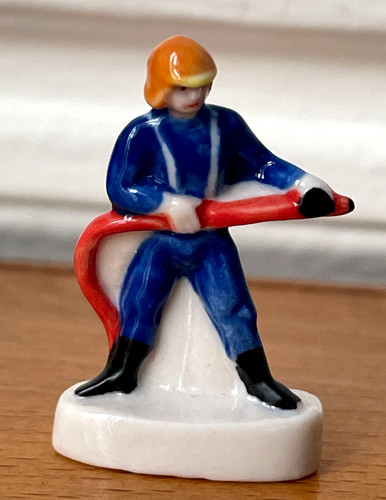 Fève soldat feu pompier - soldat,
