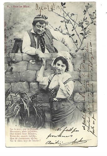 Carte fantaisie bergeret sur - fantaisie,