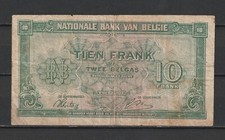 BELGIQUE Belgium - Billet de