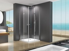 Glaswerk Westfalen - Caroline 80x80x195 cm Paroi de douche d'angle