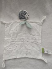 Doudou plat vert baudet - doudou,