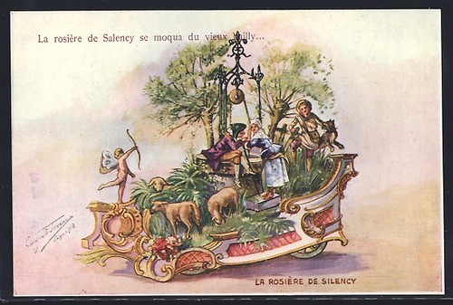 Carte postale artiste fête - carte,
