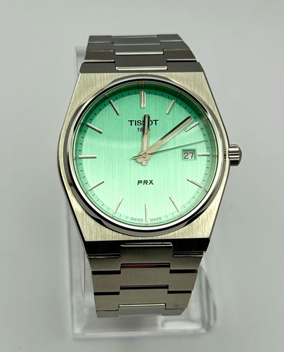 Mint green quartz - mint, tissot
