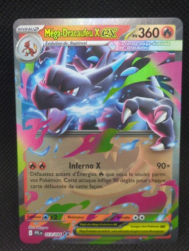 Carte pokemon mega dracaufeu - mega,