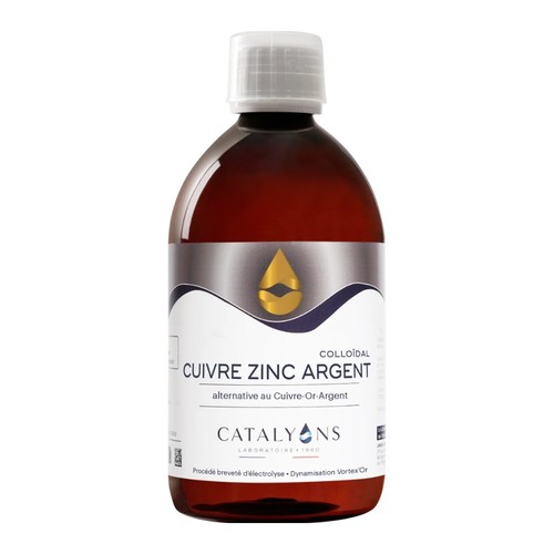 Cuivre zinc argent colloïdal