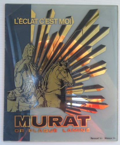 Miroir publicitaire ancien - miroir,
