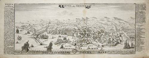Gênes ligurie vue - gênes,